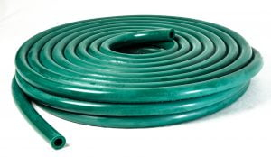 Hadice mléčná silikonová zelená masiv 14x24mm